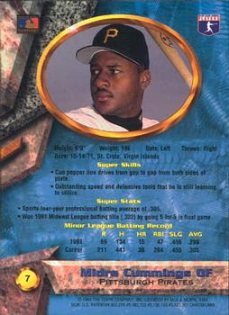 Midre Cummings  baseball card collectible - Main Image 2