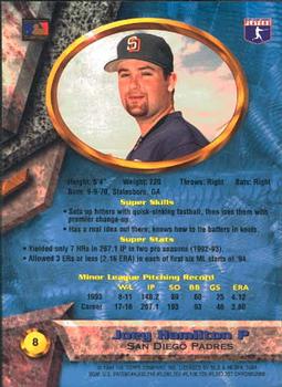 Joey Hamilton  baseball card collectible - Main Image 2