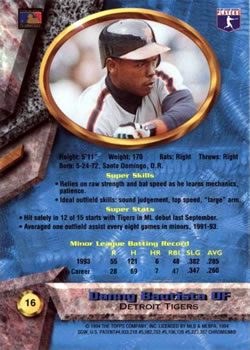 Danny Bautista  baseball card collectible - Main Image 2