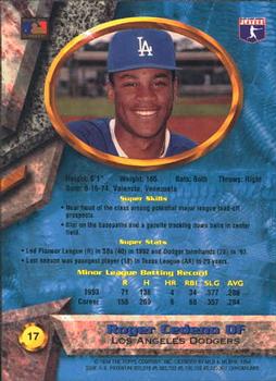 Roger Cedeno  baseball card collectible - Main Image 2