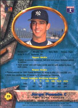 Jorge Posada  baseball card collectible - Main Image 2