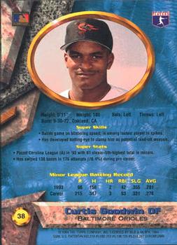 Curtis Goodwin  baseball card collectible - Main Image 2