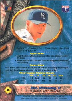 Jim Pittsley  baseball card collectible - Main Image 2