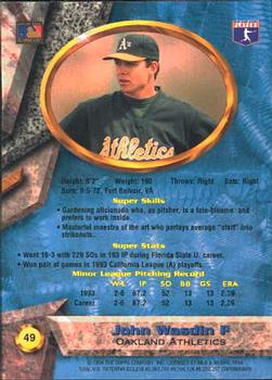 John Wasdin  baseball card collectible - Main Image 2