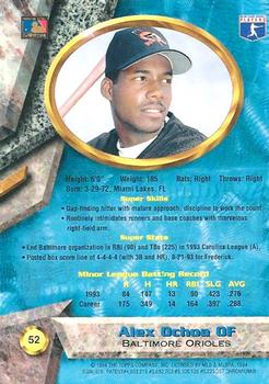 Alex Ochoa  baseball card collectible - Main Image 2