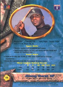 Jimmy Hurst  baseball card collectible - Main Image 2