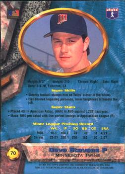 Dave Stevens  baseball card collectible - Main Image 2