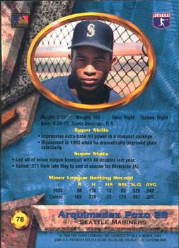 Arquimedez Pozo  baseball card collectible - Main Image 2