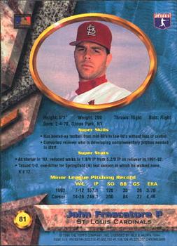 John Frascatore  baseball card collectible - Main Image 2