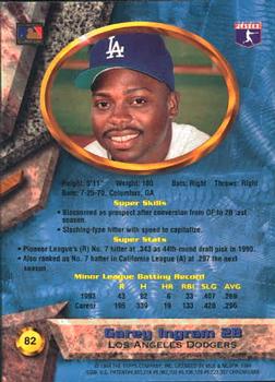 Garey Ingram  baseball card collectible - Main Image 2