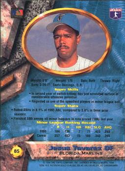 Jesus Tavarez  baseball card collectible - Main Image 2