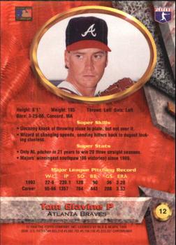Tom Glavine  baseball card collectible - Main Image 2