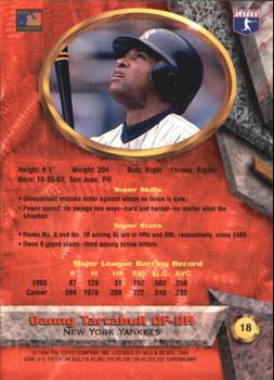 Danny Tartabull  baseball card collectible - Main Image 2