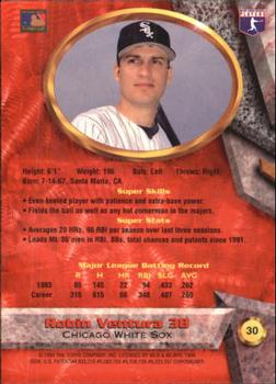 Robin Ventura  baseball card collectible - Main Image 2