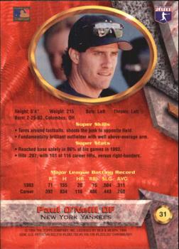 Paul O’Neill  baseball card collectible - Main Image 2