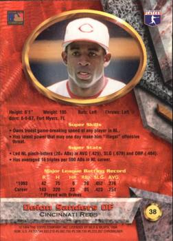 Deion Sanders  baseball card collectible - Main Image 2