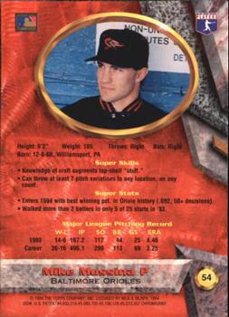Mike Mussina  baseball card collectible - Main Image 2
