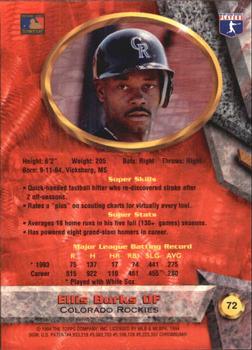 Ellis Burks  baseball card collectible - Main Image 2