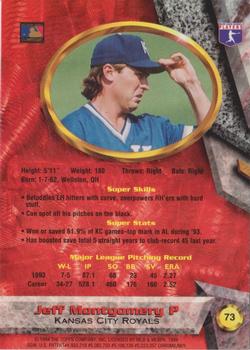 Jeff Montgomery  baseball card collectible - Main Image 2