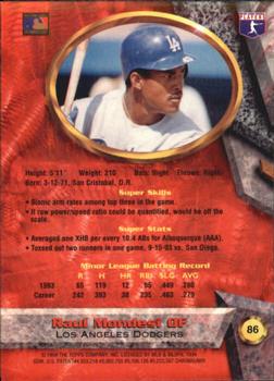 Raul Mondesi  baseball card collectible - Main Image 2