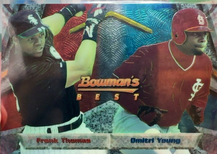 Frank Thomas / Dmitri Young  baseball card collectible - Main Image 3