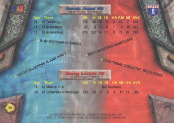 Barry Larkin / Derek Jeter  baseball card collectible - Main Image 2