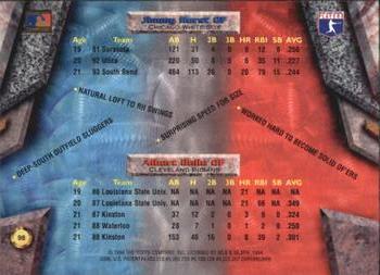 Albert Belle / Jimmy Hurst  baseball card collectible - Main Image 2