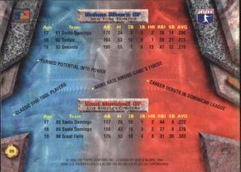 Raul Mondesi / Ruben Rivera  baseball card collectible - Main Image 2