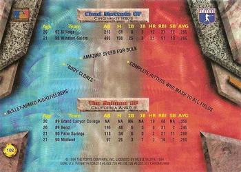 Tim Salmon / Chad Mottola  baseball card collectible - Main Image 2