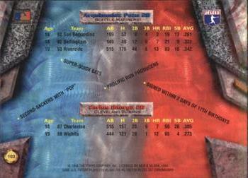 Carlos Baerga / Arquimedez Pozo  baseball card collectible - Main Image 2