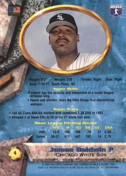 James Baldwin  baseball card collectible - Main Image 2