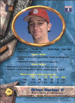 Brian Barber  baseball card collectible - Main Image 2