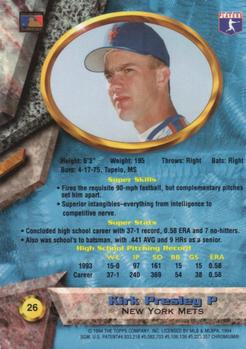 Kirk Presley  baseball card collectible - Main Image 2