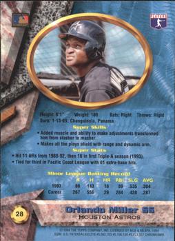 Orlando Miller  baseball card collectible - Main Image 2