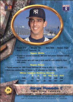 Jorge Posada  baseball card collectible - Main Image 2