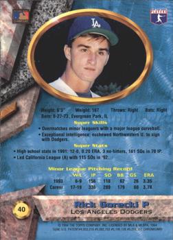 Rick Gorecki  baseball card collectible - Main Image 2