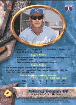Johnny Damon  baseball card collectible - Main Image 2
