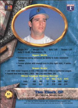 Tim Clark  baseball card collectible - Main Image 2