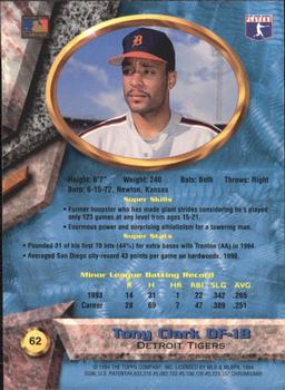 Tony Clark  baseball card collectible - Main Image 2