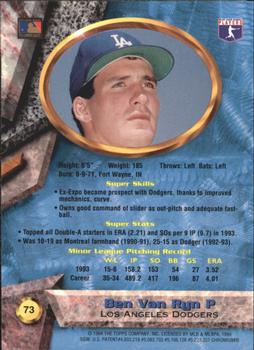 Ben Van Ryn  baseball card collectible - Main Image 2