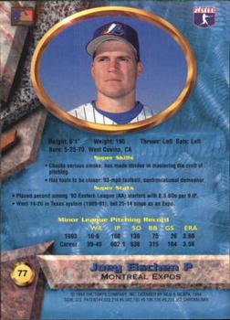 Joey Eischen  baseball card collectible - Main Image 2