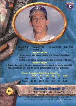 Aaron Small  baseball card collectible - Main Image 2