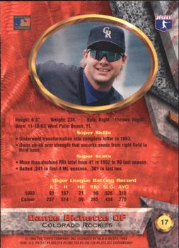 Dante Bichette  baseball card collectible - Main Image 2