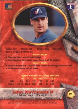 John Wetteland  baseball card collectible - Main Image 2