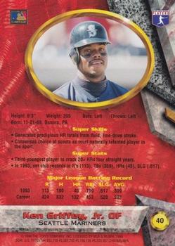Ken Griffey, Jr.  baseball card collectible - Main Image 2
