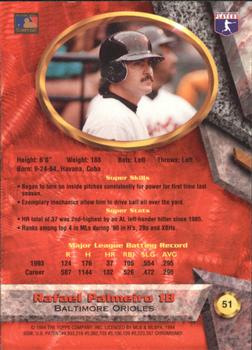Rafael Palmeiro  baseball card collectible - Main Image 2