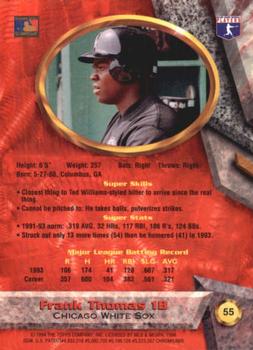 Frank Thomas  baseball card collectible - Main Image 2