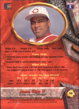 Jose Rijo  baseball card collectible - Main Image 2
