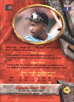 Chuck Carr  baseball card collectible - Main Image 2