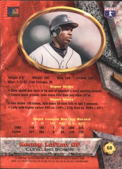 Kenny Lofton  baseball card collectible - Main Image 2